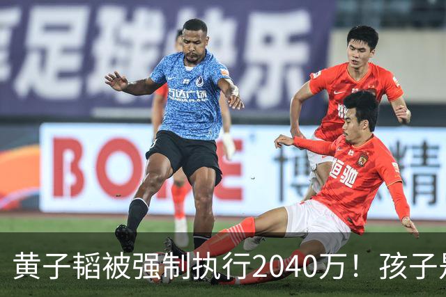 黄子韬被强制执行2040万！孩子是美国籍，已不是第一次出事